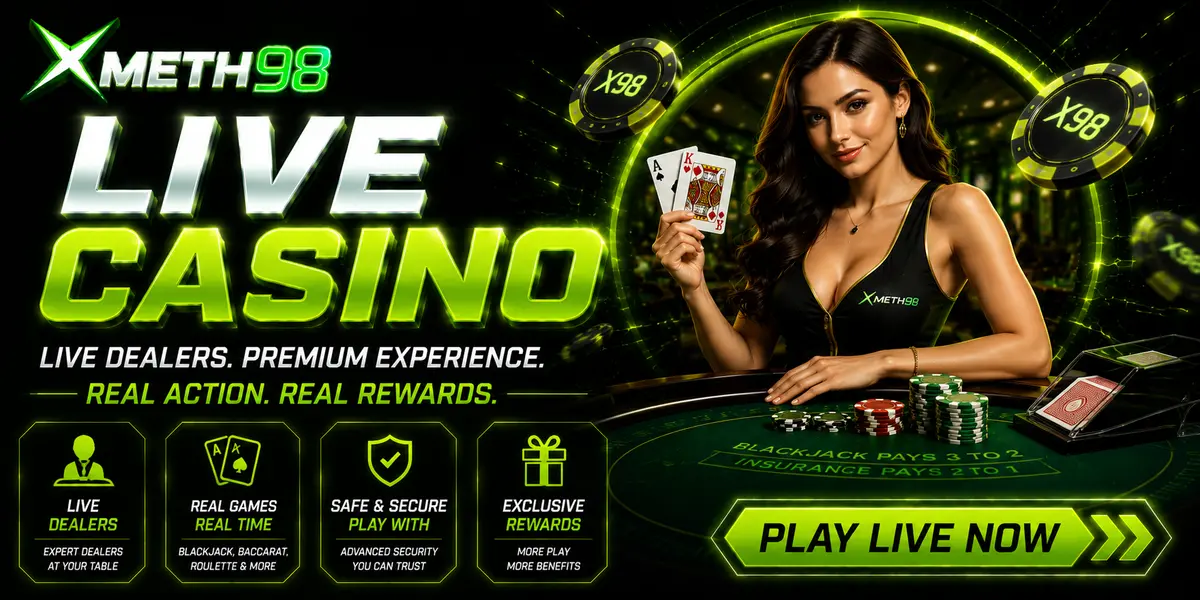 XMETH98 live casino table game guide