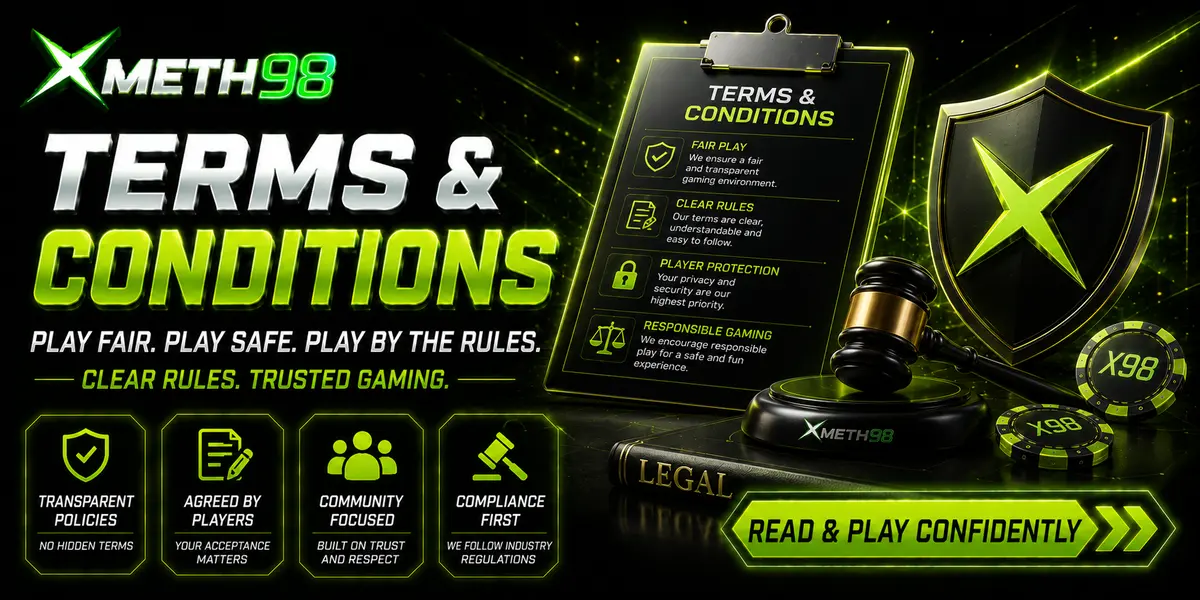 XMETH98 promotion and payment terms