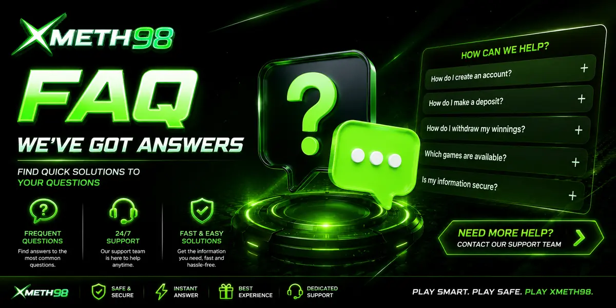 XMETH98 account and support FAQ