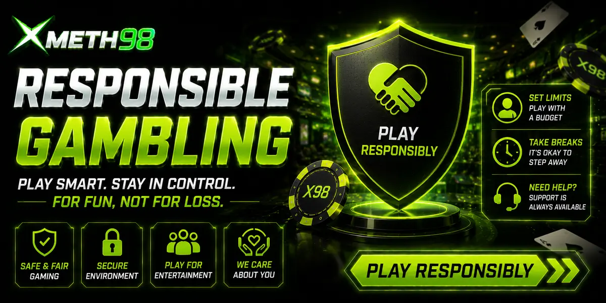 XMETH98 responsible gambling support guide