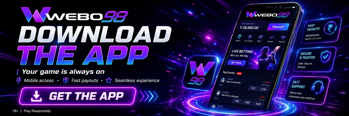 WEBO98 secure mobile login guide