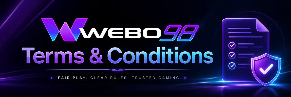WEBO98 Terms and Conditions