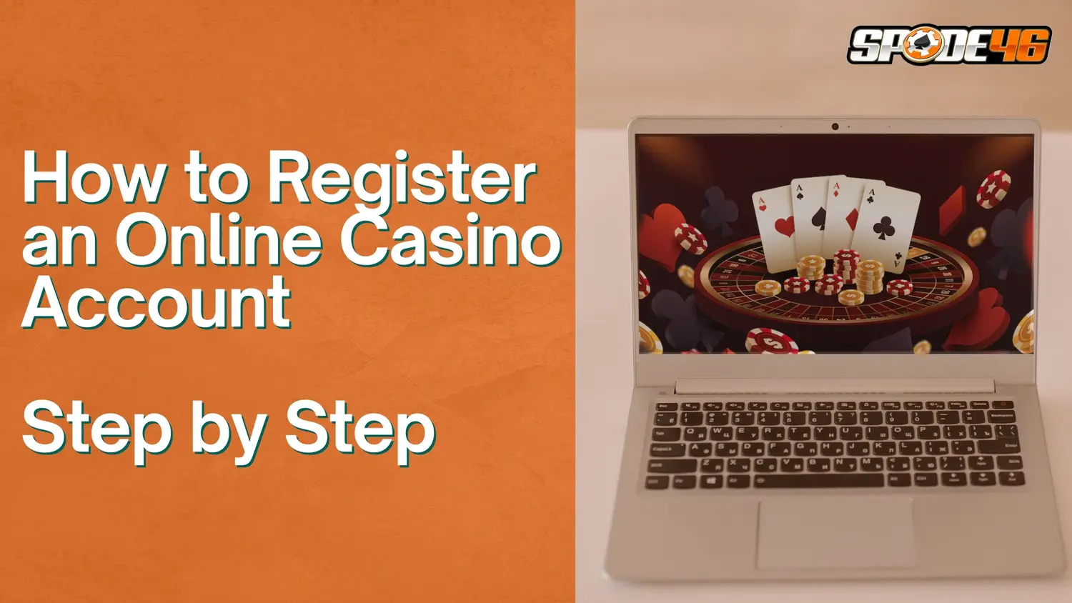 How to Register Online Casino Account in Spade46